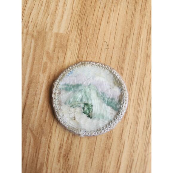 Vintage BSA Boy Scouts of America Camping Merit Badge Patch Eagle Required - Picture 2 of 3